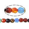 Agate Beads, Mixed Agate, Round, 4-4.5mm, Hole:Approx 0.5mm, Length:Approx 15 Inch, 5Strands/Lot, Approx 99PCs/Strand, Sold By Lot
