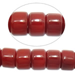 Natural Coral Beads, Rondelle, red, 6x4mm, Hole:Approx 1mm, Length:Approx 16.5 Inch, 10Strands/Lot, Approx 104PCs/Strand, Sold By Lot
