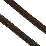Cuerda de Nylon, cordón de nylon, color cáfe oscuro, 1mm, 300patiospatio/Bolsa, Vendido por Bolsa