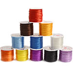 Crystal Thread, with plastic spool, elastic, mixed colors, 0.50mm, Length:60 m, 25PCs/Lot, Sold By Lot