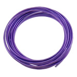 Aluminium Wire, elektrofores, purpur, 2mm, Längd Ca 30 m, 10PC/Bag, Säljs av Bag