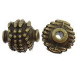Zinc Alloy Jewelry Beads Lantern antique bronze color plated nickel lead & cadmium free Approx 2mm Sold By Bag