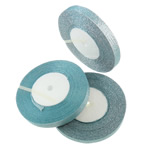 Sparkle Ribbon light blue 1.3cm Length Approx 1250 Yard Sold By Lot