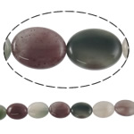 Rainbow Quartz Beads, Oval, natural, 15x20x7mm, Hole:Approx 2mm, Length:15.7 Inch, 5Strands/Lot, Sold By Lot