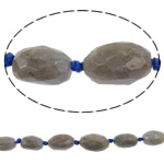 Natural Labradorite Beads, Oval, faceted, 12mm -28mm, Hole:Approx 1.5mm, Length:16 Inch, 10Strands/Lot, Sold By Lot