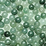 Jade kralen, Jadite, Ronde, natuurlijk, glad, 5-5.5mm, Gat:Ca 1-2mm, 100pC's/Bag, Verkocht door Bag