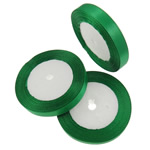 Satin Ribbon, deep green, 1.3cm, Length:1250 Yard, 50PCs/Lot, Sold By Lot