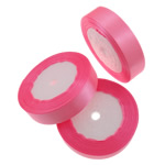 Satin Ribbon, pink, 2cm, Length:1250 Yard, 50PCs/Lot, Sold By Lot