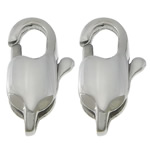 Stainless Steel Lobster Claw Clasp 316L Stainless Steel original color Approx 1.2mm Sold By Lot