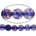 Natural Dragon Veins Agate Beads Round purple 6mm Approx 1mm Length Approx 15 Inch Approx Sold By Lot