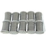 Tiger Tail Wire Stainless Steel with Plastic original color 0.45mm Length 10 m Sold By Lot