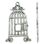 Zinc Alloy Tool Pendants Cage antique silver color plated nickel lead & cadmium free Approx 1.5mm Approx Sold By KG
