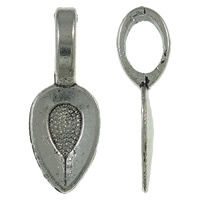 Zinc Alloy Glue on Bail antique silver color plated nickel lead & cadmium free Approx Approx Sold By KG