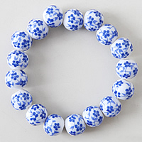 Porcelain Bracelet, handmade, beaded bracelet, 11mm, Length:Approx 6.6 Inch, 25Strands/Lot, Sold By Lot
