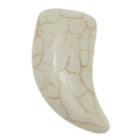 Natural Turquoise Cabochon Horn flat back beige Sold By Lot