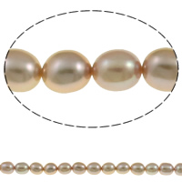 Cultured Rice Freshwater Pearl Beads, natural, purple, 6-7mm, Hole:Approx 0.8mm, Sold Per Approx 15.3 Inch Strand