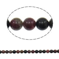 Turmalin Perle, rund, Oktober Birthstone, 8mm, Bohrung:ca. 1-2mm, Länge:ca. 15.5 ZollInch, 5SträngeStrang/Menge, ca. 49PCs/Strang, verkauft von Menge