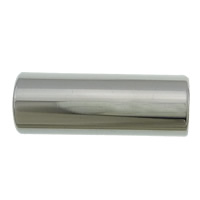 магнитная  застежка  из нержавеющей стали, нержавеющая сталь, Трубка, оригинальный цвет, 16x6mm, отверстие:Приблизительно 4.2mm, 50ПК/Лот, продается Лот