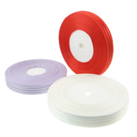 Satin Ribbon mixed colors 15mm  Sold By Lot