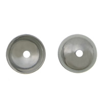 Stainless Steel Bead Cap 304 Stainless Steel Dome original color Approx 0.4mm Sold By Lot