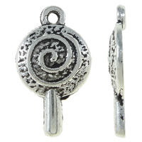 Zinc Alloy Pendants Candy antique silver color plated nickel lead & cadmium free Approx 1.5mm Approx Sold By KG