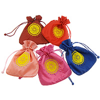 Cloth Bag, mixed colors, 120x145x2mm, 120PCs/Lot, Sold By Lot