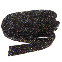 Polyester Ribbon, black, 40mm, Length:50 m, 50PCs/Lot, 1m/PC, Sold By Lot