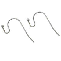 Stainless Steel Hook Earwire original color Sold By Lot