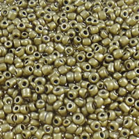 Tanjur Staklene Sjeme perle, Staklo sjeme perli, Krug, pozlaćen, 2x1.9mm, Rupa:Približno 1mm, Približno 30000računala/Torba, Prodano By Torba