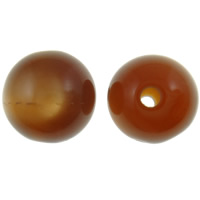Imitation Cats Eye Resin Beads, Round, coffee color, 10mm, Hole:Approx 2mm, 1000PCs/Bag, Sold By Bag