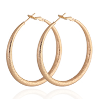 Gets® Jewelry Earring Brass Donut 18K gold plated nickel lead & cadmium free 4mm 50mm Sold By Pair
