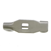 Stainless Steel Broš Nalaz, 304 nehrđajućeg čelika, izvorna boja, 14.50x4x0.60mm, Rupa:Približno 2mm, 500računala/Lot, Prodano By Lot