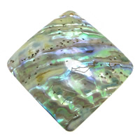 Natural Abalone Shell Pendants Rhombus Approx 2mm Sold By Lot