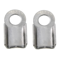 Stainless Steel Cord Tips 304 Stainless Steel original color Approx 1.7mm Inner Approx Sold By Lot