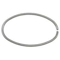 Rustfrit stål Open Ring, 304 rustfrit stål, Oval, oprindelige farve, 26x16x1mm, 500pc'er/Lot, Solgt af Lot
