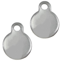 Stainless Steel Extender Chain Drop 304 Stainless Steel Flat Round original color Approx 1mm Sold By Lot