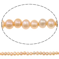 Cultured Potato Freshwater Pearl Beads, natural, pink, 11-12mm, Hole:Approx 3mm, Sold Per Approx 15.3 Inch Strand