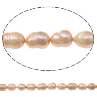 Cultured Rice Freshwater Pearl Beads, natural, purple, 8-9mm, Hole:Approx 0.8mm, Sold Per Approx 13.7 Inch Strand