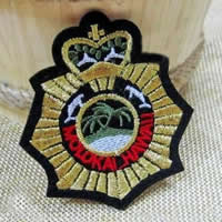 Iron on Patches, Cloth, 60x67mm, 30PCs/Lot, Sold By Lot