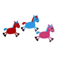 Iron on Patches, Cloth, Horse, more colors for choice, 54x43mm, 50PCs/Lot, Sold By Lot