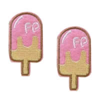 Iron on Patches Cloth Ice Cream Sold By Lot