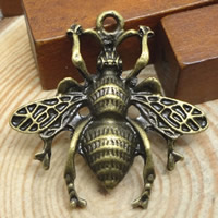 Zinc Alloy Animal Pendants antique bronze color plated nickel lead & cadmium free 27mm Approx 1.5-2mm Sold By Lot