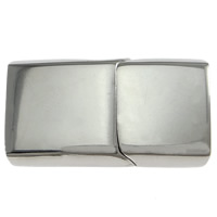 Stainless Steel Magnetic Clasp Rectangle original color Approx Sold By Lot
