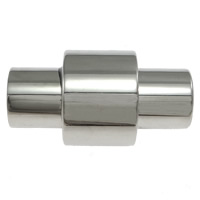 Stainless Steel Magnetic Clasp, Column, more sizes for choice, original color, 50PCs/Lot, Sold By Lot