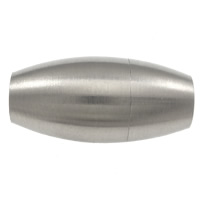 магнитная  застежка  из нержавеющей стали, нержавеющая сталь, Овальная форма, разный размер для выбора, оригинальный цвет, 50ПК/Лот, продается Лот