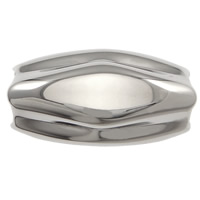 Stainless Steel Magnetic Clasp Oval original color Approx 6mm Sold By Lot