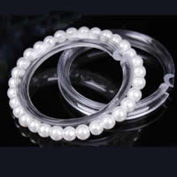 Plastic Bracelet Display Donut clear Sold By Lot