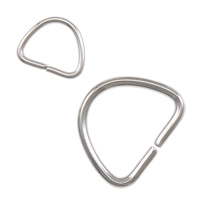 Stainless Steel Pinch Bail, more sizes for choice, original color, Sold By Lot
