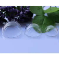 Frasco de tampa de globo de vidro, Cúpula, pode ser preenchido com material de bricolage & transparente & tamanho diferente para a escolha, 50PCs/Lot, vendido por Lot