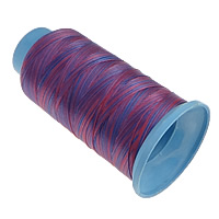 Nylon Nonelastic Thread, with plastic spool, two tone, 0.30mm, 10PCs/Lot, Sold By Lot